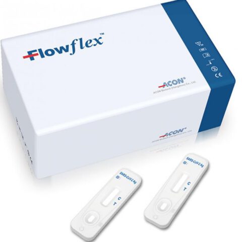 Dụng cụ xét nghiệm nhanh COVID-19 Flowflex (Hộp 25 bộ kit)